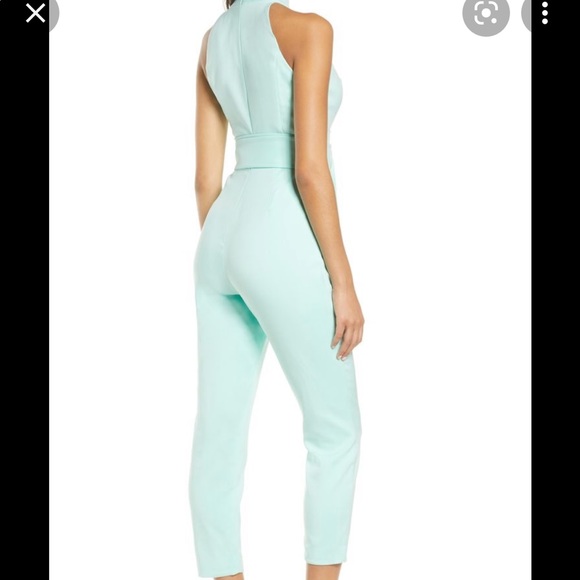 LIMITED EDITION : Mint green Lavish Alice Jumpsuit - Picture 4 of 5